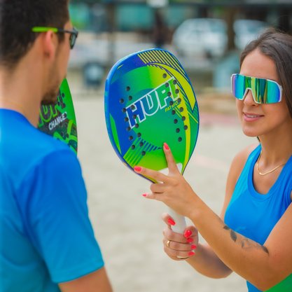 Raquete Beach Tennis HUPI Carbon/Fiberglass Patriot
