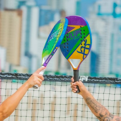 Raquete Beach Tennis  HUPI Carbon/Fiberglass Sprint