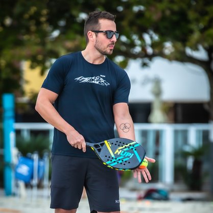 Raquete Beach Tennis HUPI Carbono Doha Carbon 3K