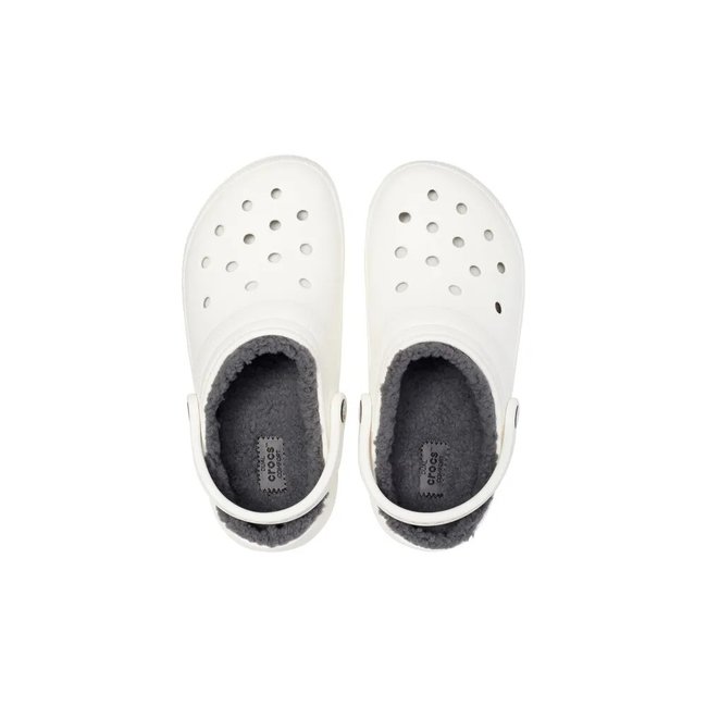Sandália Crocs Classic Lined Clog Branco Unissex