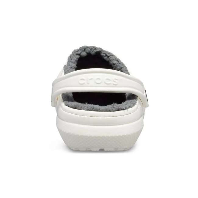 Sandália Crocs Classic Lined Clog Branco Unissex