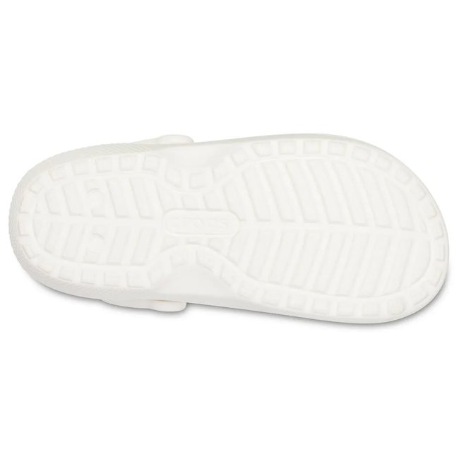 Sandália Crocs Classic Lined Clog Branco Unissex