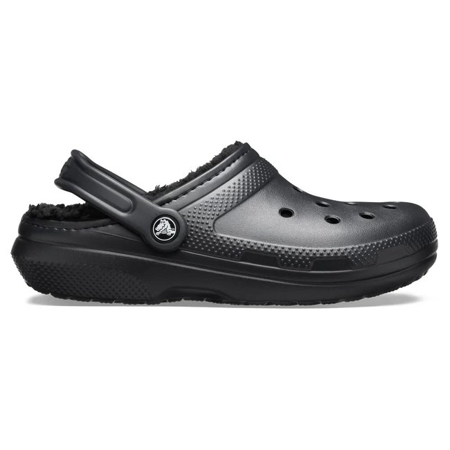 Sandália Crocs Classic Lined Clog Preto Unissex