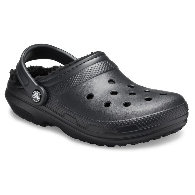 Sandália Crocs Classic Lined Clog Preto Unissex