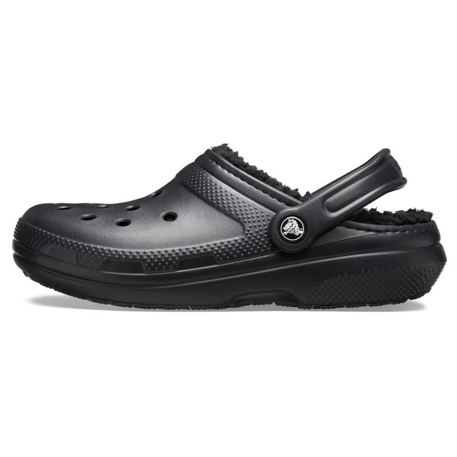 Sandália Crocs Classic Lined Clog Preto Unissex