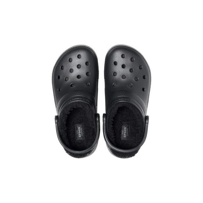 Sandália Crocs Classic Lined Clog Preto Unissex