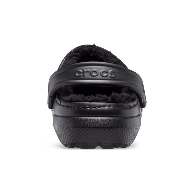 Sandália Crocs Classic Lined Clog Preto Unissex