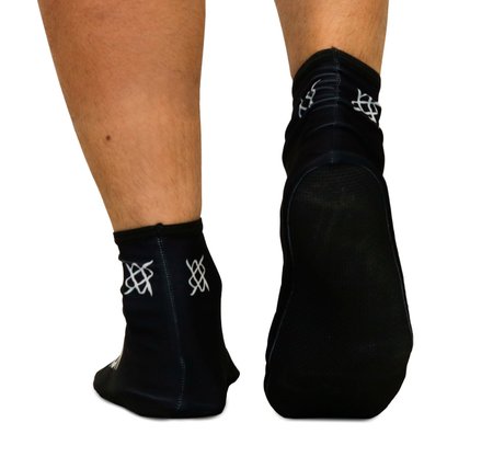 Botinha Beach Tennis HUPI Shark Skin Lycra Preto