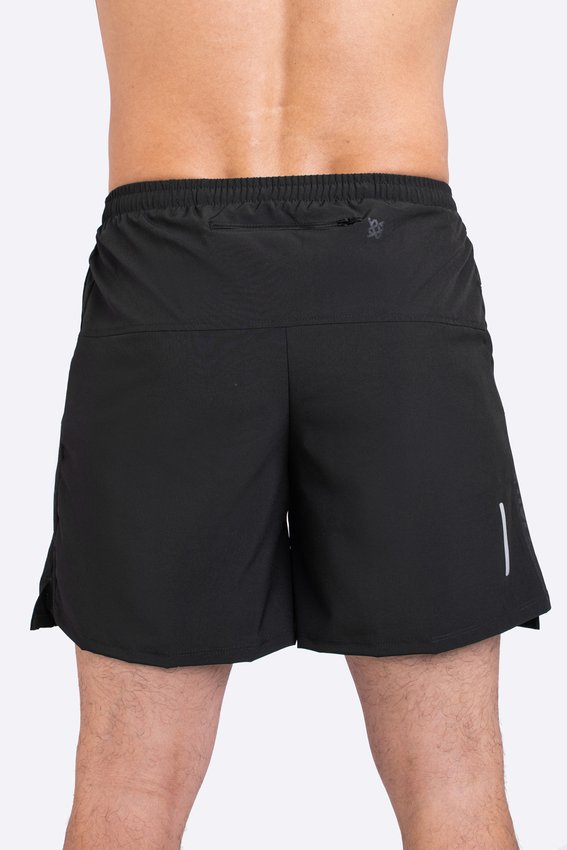 Short HUPI Pace Running Masculino Preto