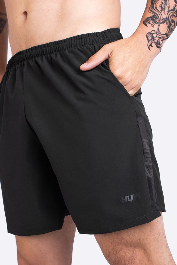 Short HUPI Pace Running Masculino Preto