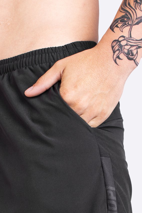 Short HUPI Pace Running Masculino Preto