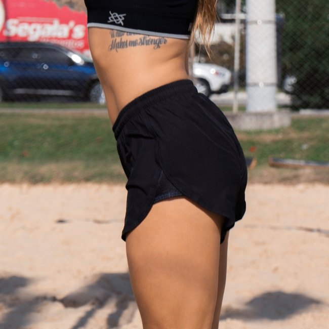 Shorts HUPI Donna Preto Feminino