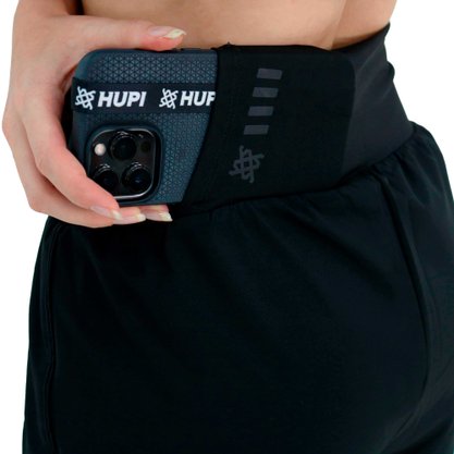 Shorts HUPI Donna Pro Preto