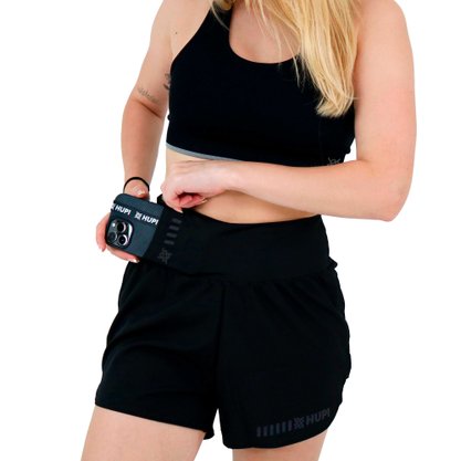 Shorts HUPI Donna Pro Preto