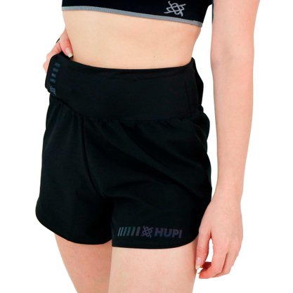 Shorts HUPI Donna Pro Preto
