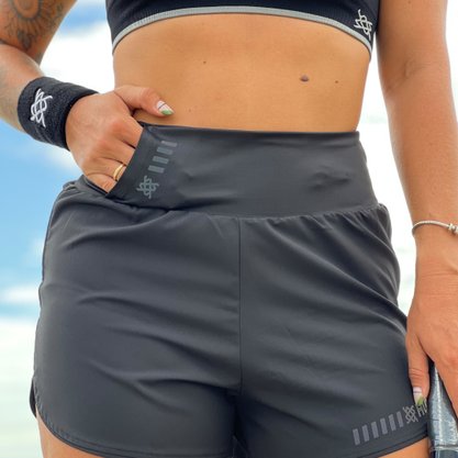 Shorts HUPI Donna Pro Preto