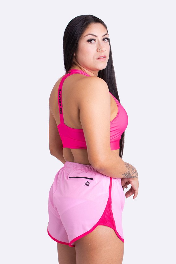 Shorts HUPI Donna Rosa Claro Feminino