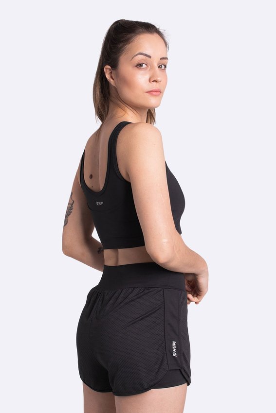 Shorts HUPI Duplo True - Preto 