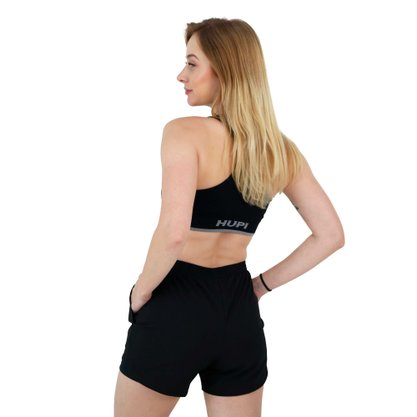 Shorts HUPI Feminino Ella com Bermuda Interno Preto