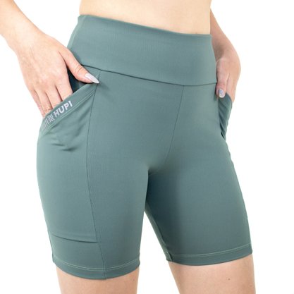 Shorts HUPI Feminino Trainer Lift Verde