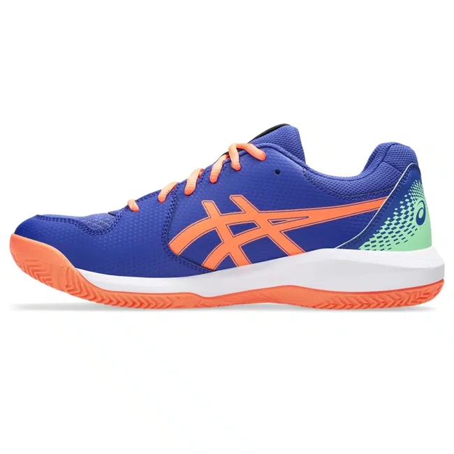 Tênis ASICS GEL-Dedicate 8 Padel Masculino - Azul/Laranja
