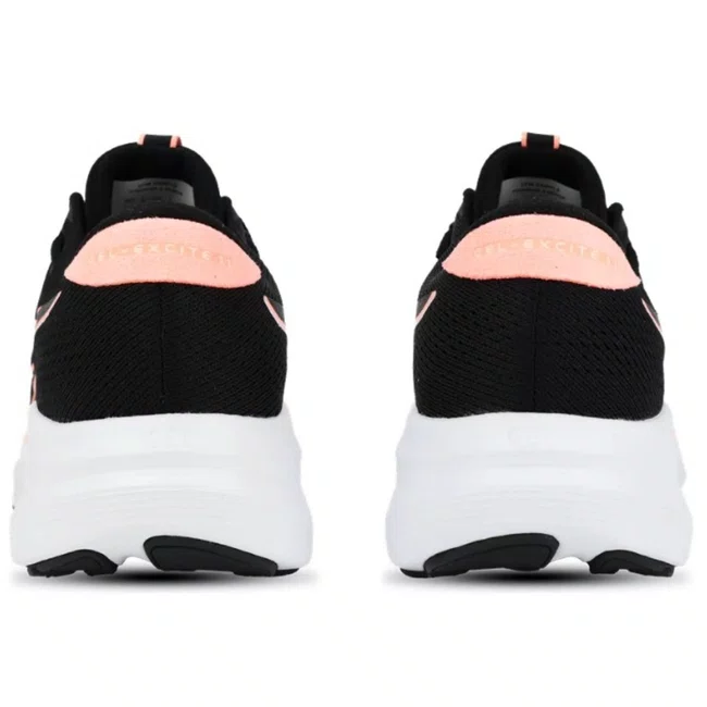 Tênis ASICS GEL Excite 11 Feminino Preto e Coral