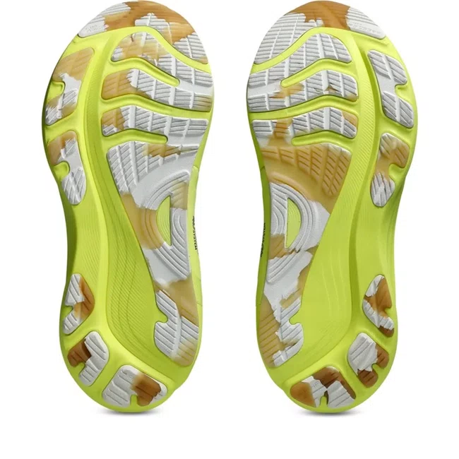 Tênis ASICS GEL-Kayano 32 Lite-Show Masculino Prata e Amarelo