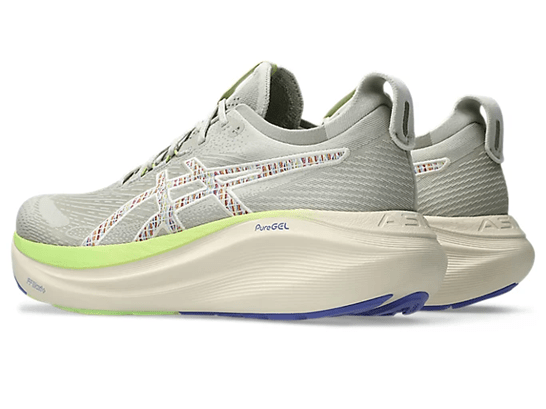 Tênis Asics Gel-Nimbus 27 TR Masculino Cinza/ Verde
