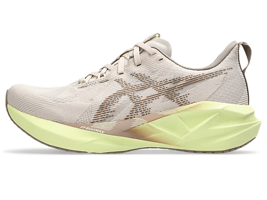 Tênis ASICS NOVABLAST 5 Feminino Marrom/Verde