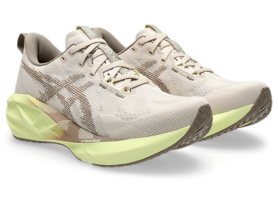 Tênis ASICS NOVABLAST 5 Feminino Marrom/Verde