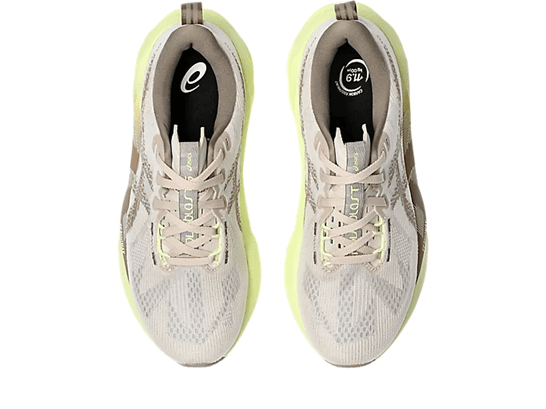 Tênis ASICS NOVABLAST 5 Feminino Marrom/Verde