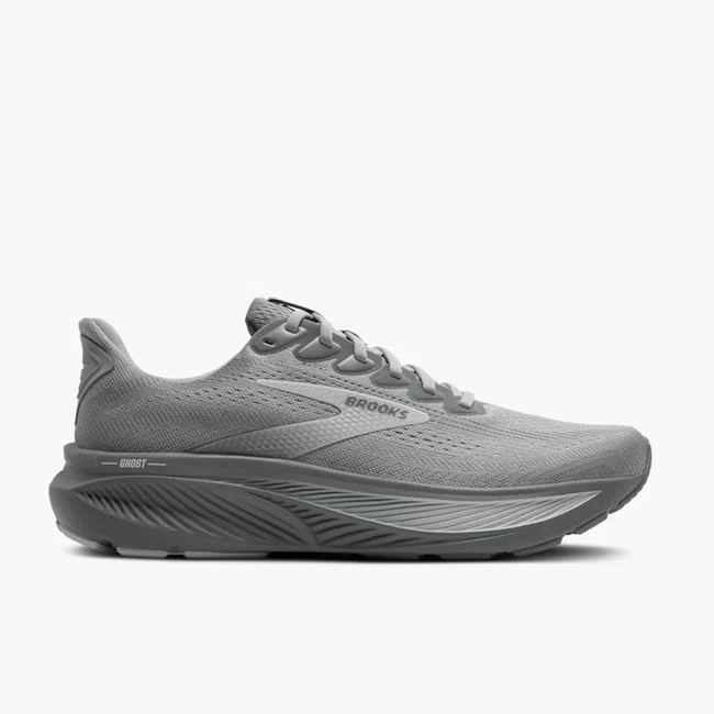 Tênis Brooks Ghost 17 Masculino Cinza