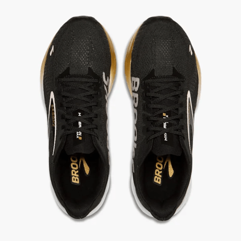 Tênis Brooks Hyperion Max 2 Masculino Preto/Dourado