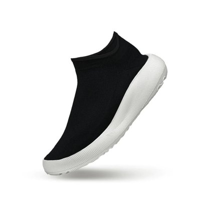 Tênis Fiber Fly Preto e Branco Recovery