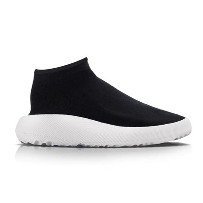 Tênis Fiber Fly Preto e Branco Recovery