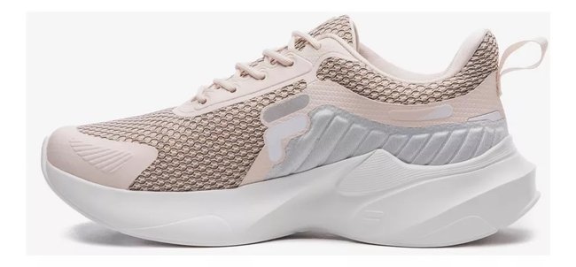 Tênis Fila Progress Lite Rosa/Cinza Feminino