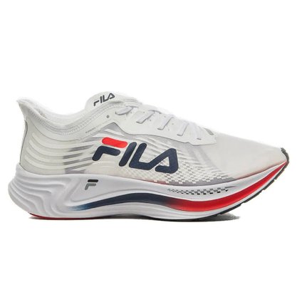Tênis Fila Racer Carbon Masculino Branco Tênis Fila Racer Carbon Masculino Branco