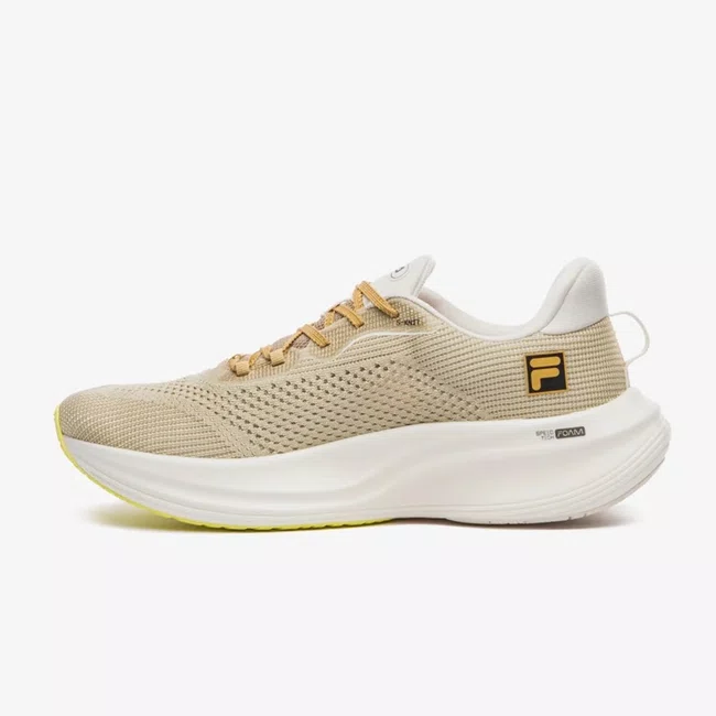 Tênis Fila Racer Speedzone Masculino Dourado e Preto