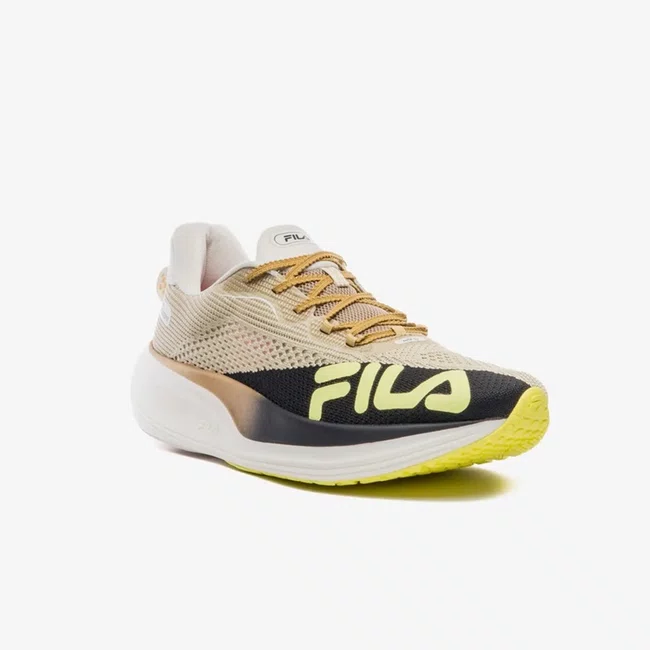 Tênis Fila Racer Speedzone Masculino Dourado e Preto