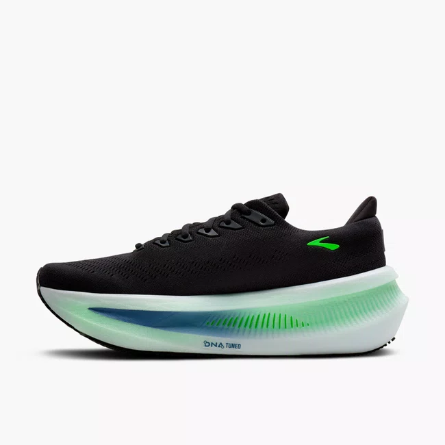 Tênis Brooks Glycerin Max 2 Masculino Preto e Verde