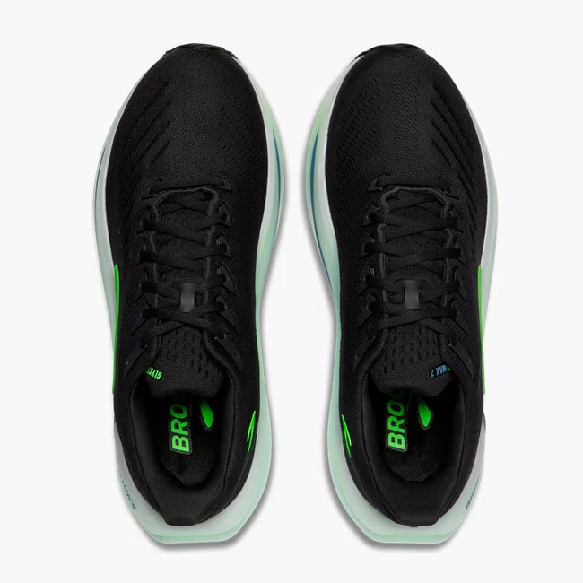 Tênis Brooks Glycerin Max 2 Masculino Preto e Verde