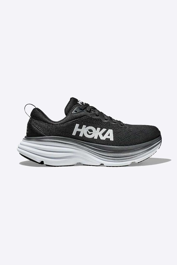 Tênis Hoka Bondi 8 Masculino Preto e Branco