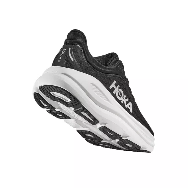 Tênis HOKA Bondi 9 Feminino Preto e Branco