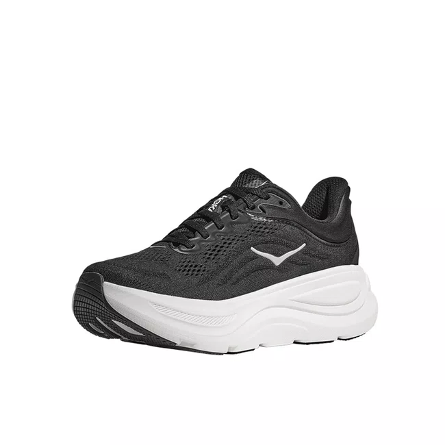 Tênis HOKA Bondi 9 Feminino Preto e Branco