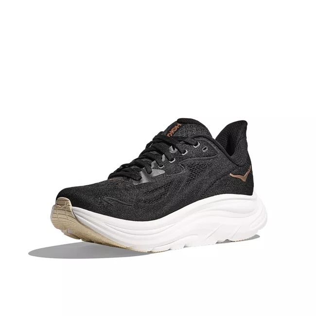 Tênis HOKA Clifton 10 Feminino Preto/Dourado