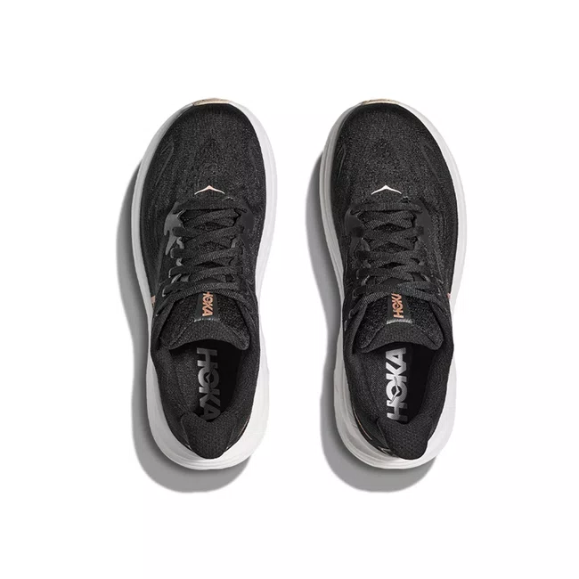 Tênis HOKA Clifton 10 Feminino Preto/Dourado
