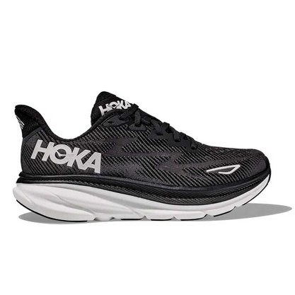 Tênis Hoka Clifton 9 Masculino Preto e Branco