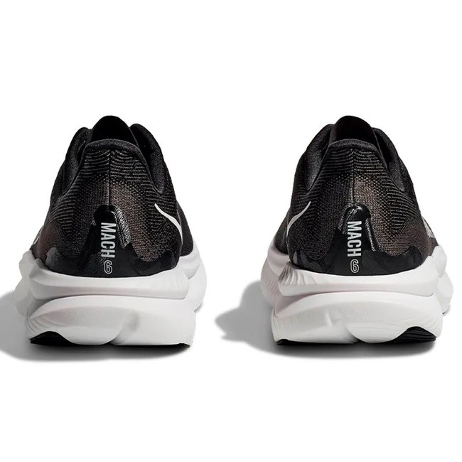 Tênis Hoka Mach 6 Masculino Preto/Branco