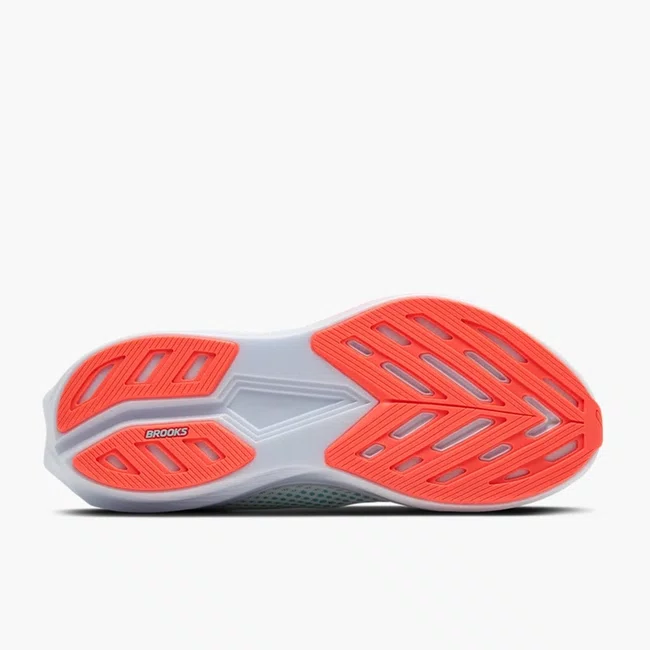 Tênis Brooks Hyperion 3 Feminino Branco e Rosa