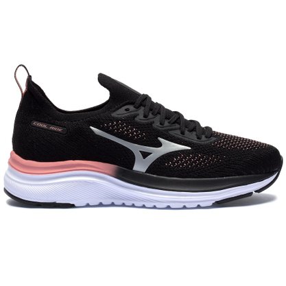 Tênis Mizuno Cool Ride Preto e Rosa